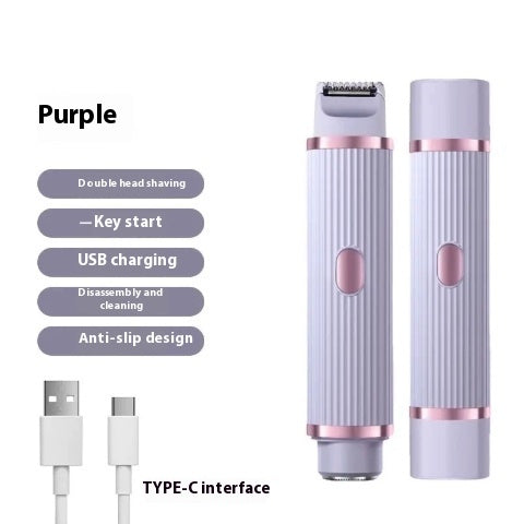 Women's Dual-Head Electric Shaver