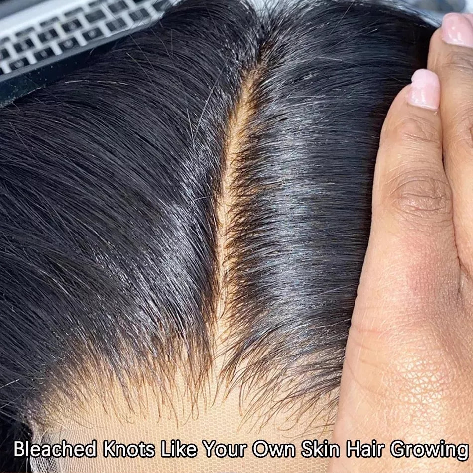 6x4 Density Virgin Human Hair Lace Front Wig