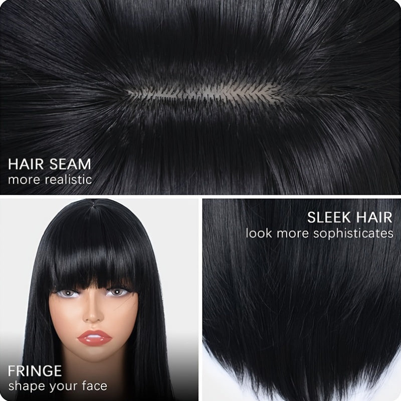 Stylish Synthetic Straight Hair Wig