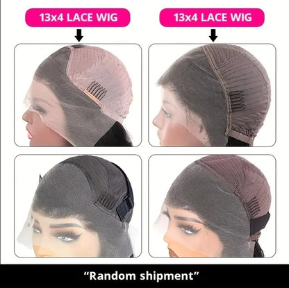 No Glue Wig Human Hair Pre Pull 13x4 HD Lace