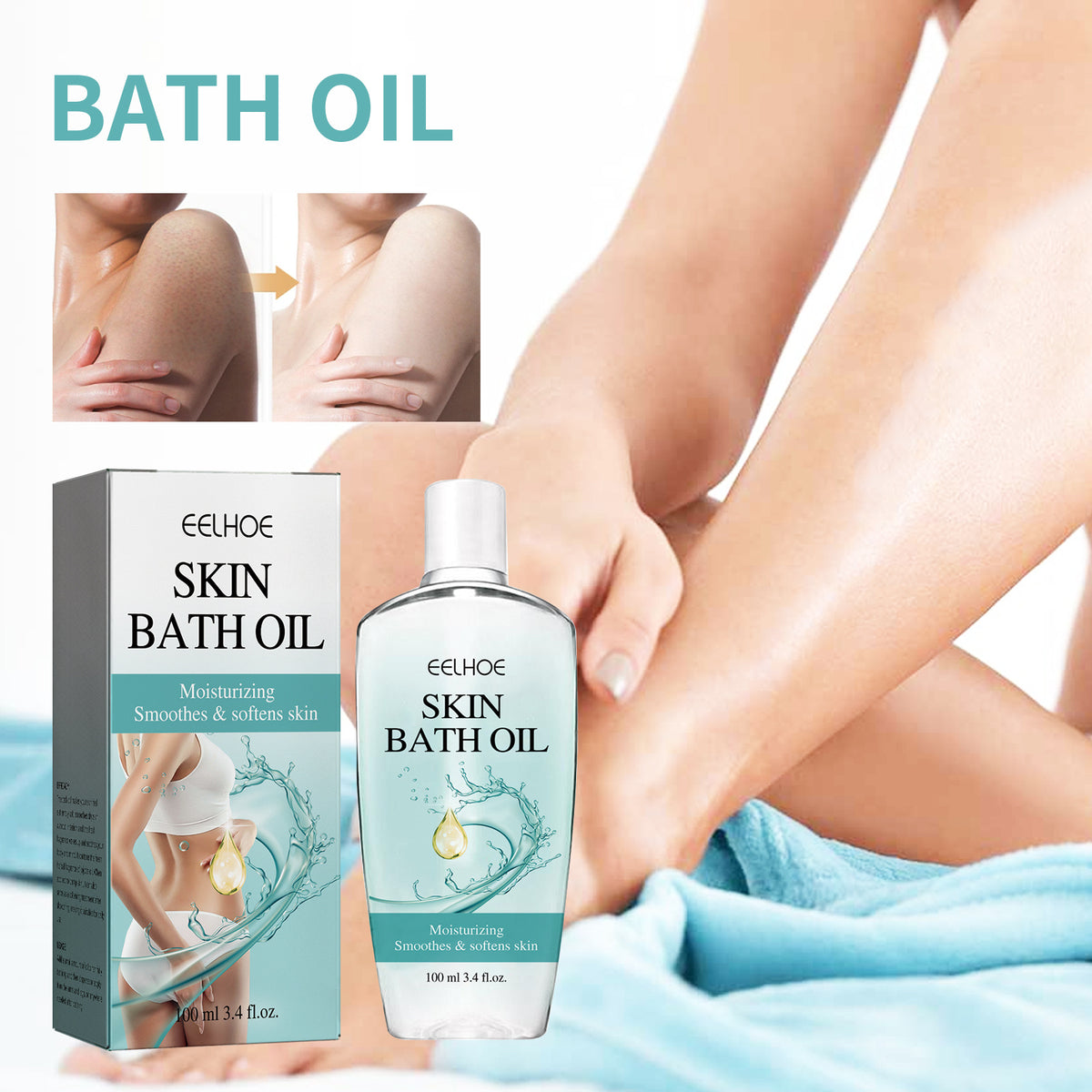 Shower Oil Cleansing Repairing Skin Moisturizing Lubricating