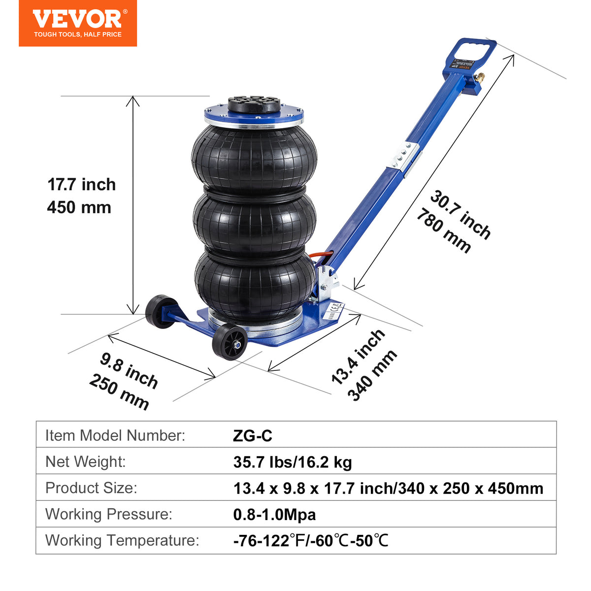 3 Ton Car Air Jack