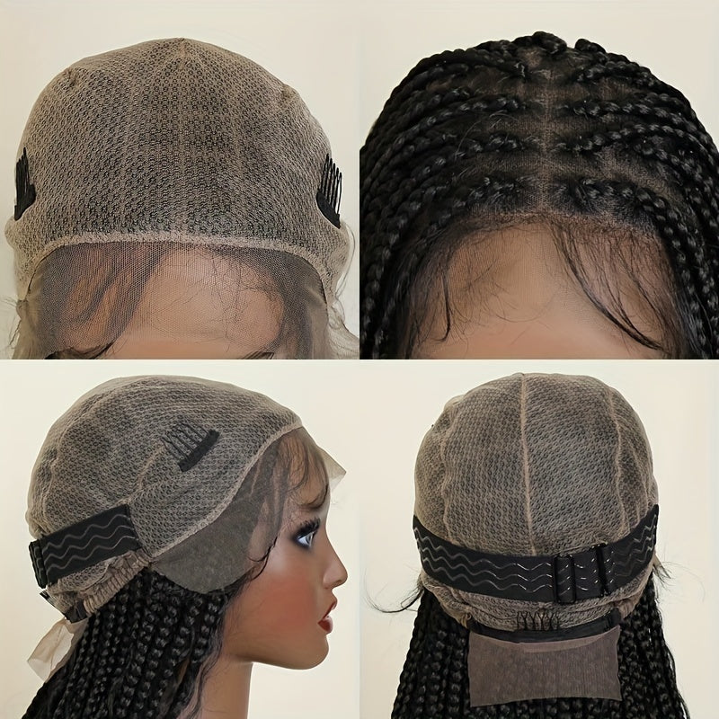 36 Inch Synthetic Non-toxic Wig All Lace Wave Shape