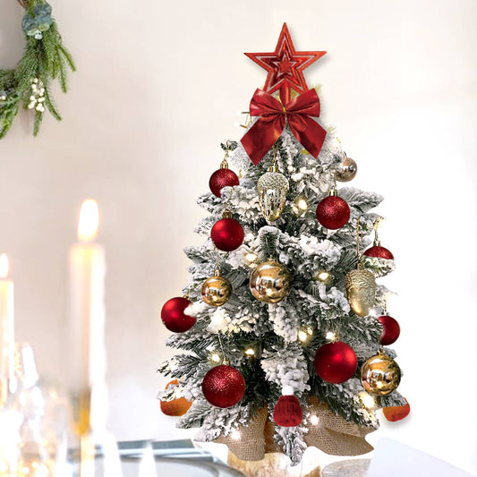 Artificial 2ft Mini Christmas Tree With Lights