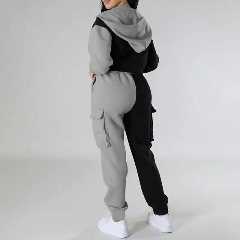 Women's Color Block 2 Piece Set