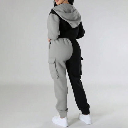 Women's Color Block 2 Piece Set