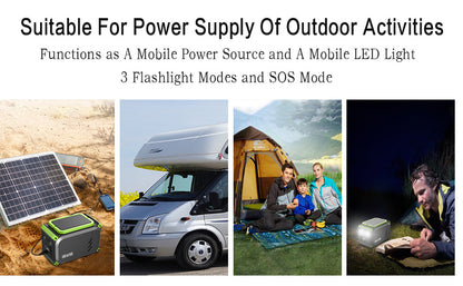 110V Camping Power Station 200 W Solar Generator