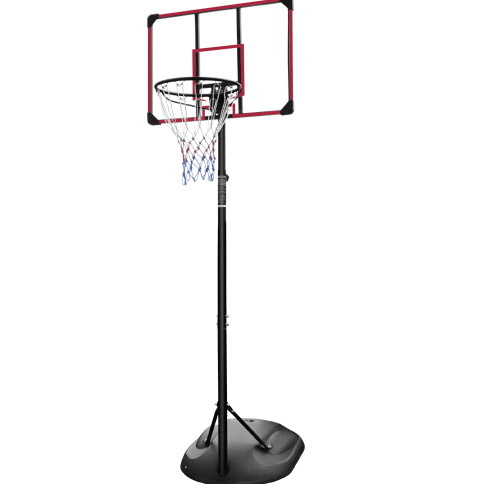 Portable Basketball Hoop Stand with Adjustable Height 7.5ft - 9.2ft $ 32-Inch Backboard