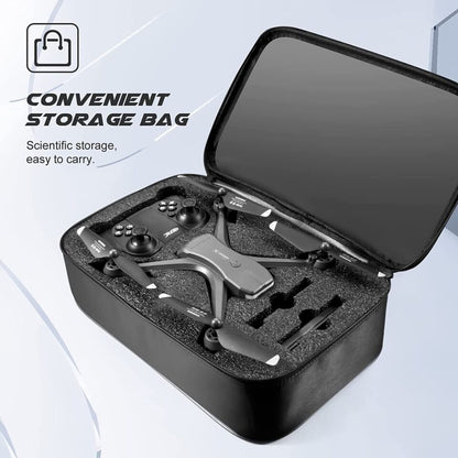 FPV RC Quadcopter Drone with HD Camera – WiFi App Control, Voice & Gesture Control, 30-Min Flight