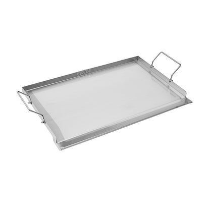 23x16 In Flat Top Griddle Stainless Steel