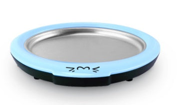 Fried Ice Cream & Frozen Yogurt Maker – No-Electricity Ice Roll Pan with Shovels, Blue