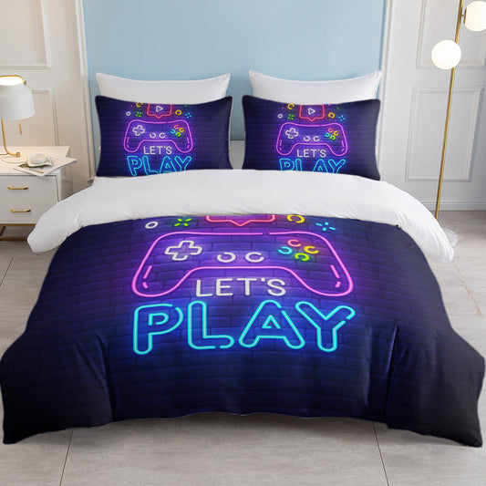 kids gaming duvet cover set