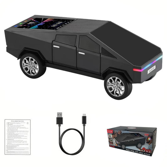 Bluetooth Pickup Truck Portable Speaker With Display