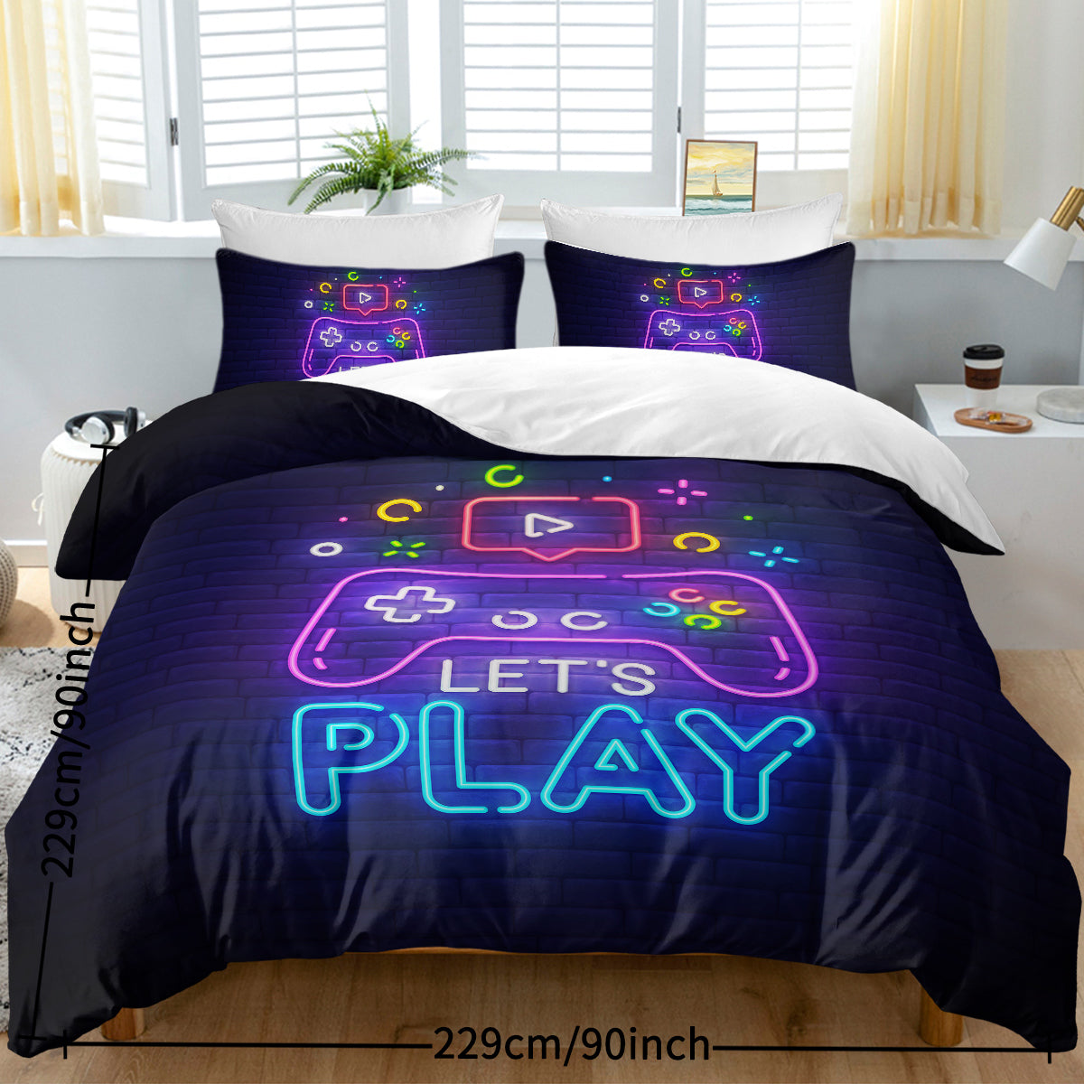 kids gaming duvet cover set