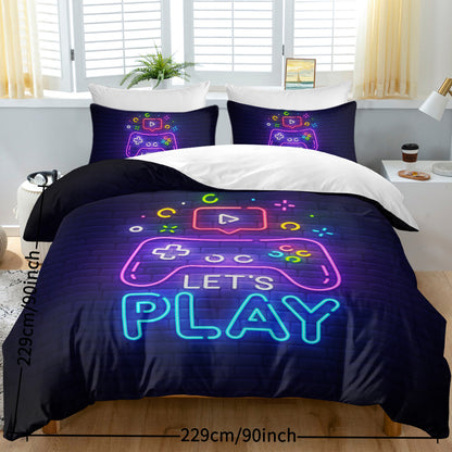 kids gaming duvet cover set