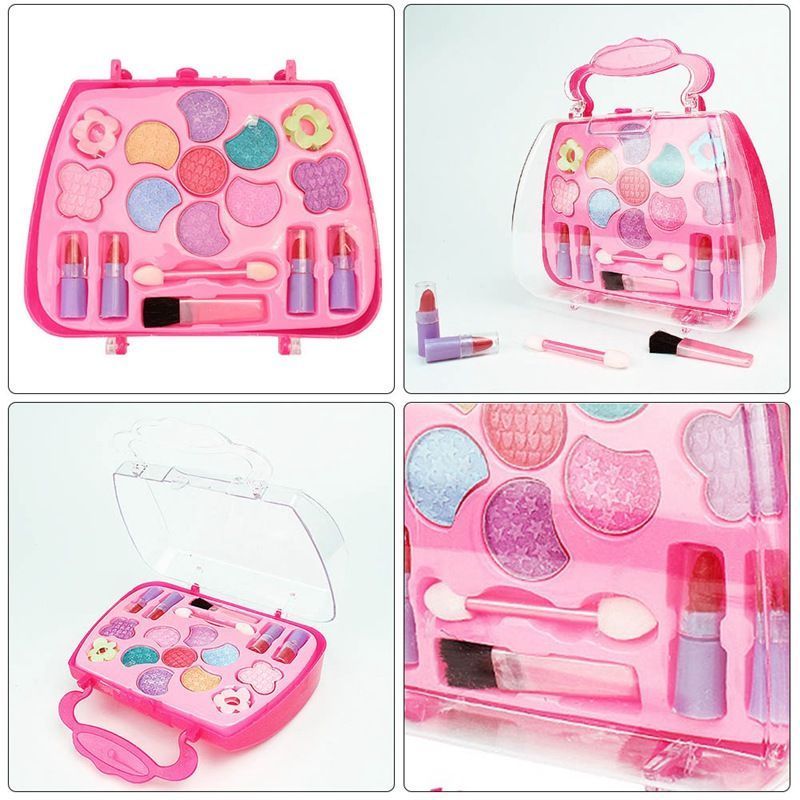 Girls Pretend Cosmetics Toy Makeup Kit