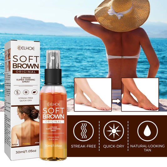Tanning Spray Natural Bronze Wheat Color
