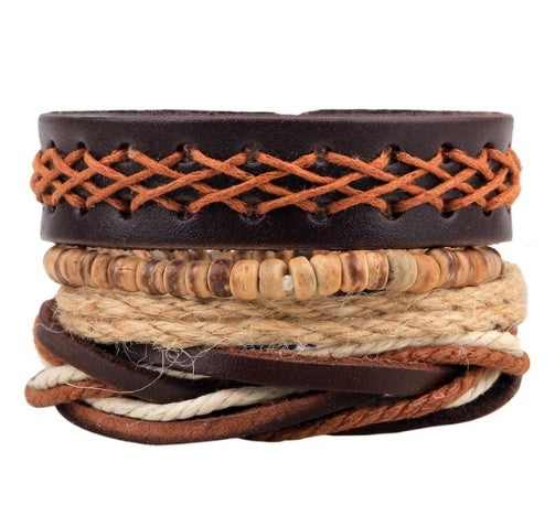 Unisex Leather Bracelet