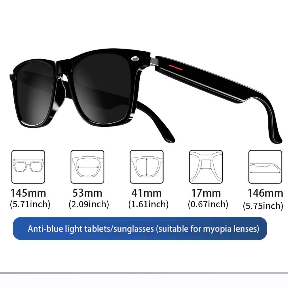 Smart Glasses Hands-Free Anti-Blue Wireless BT