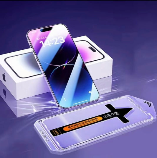2 Pack Screen Protector Glass For Phone 14 Plus, 15 Pro, Pro Max