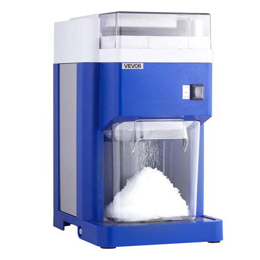 Electric Snow Cone & Shaved Ice Machine – 1.8L, 1400 RPM, 286 lbs/hr, Commercial Grade