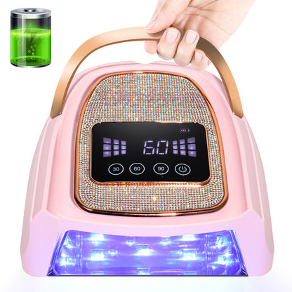 Rechargeable Cordless UV LED Nail Lamp