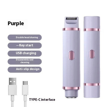 Women's Dual-Head Electric Shaver