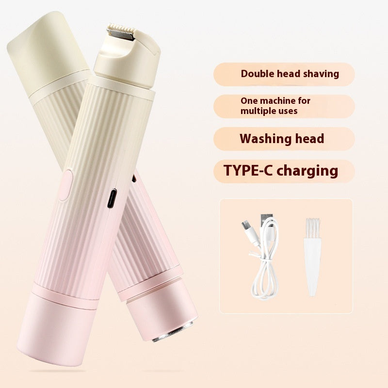 Women's Dual-Head Electric Shaver