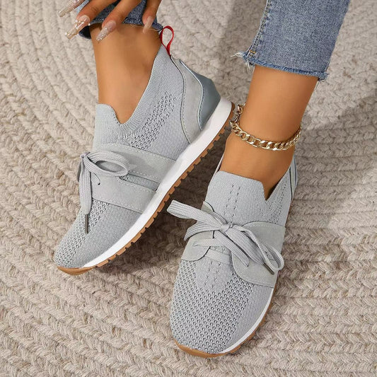 Women's Breathable Walking Wedges Sneakers