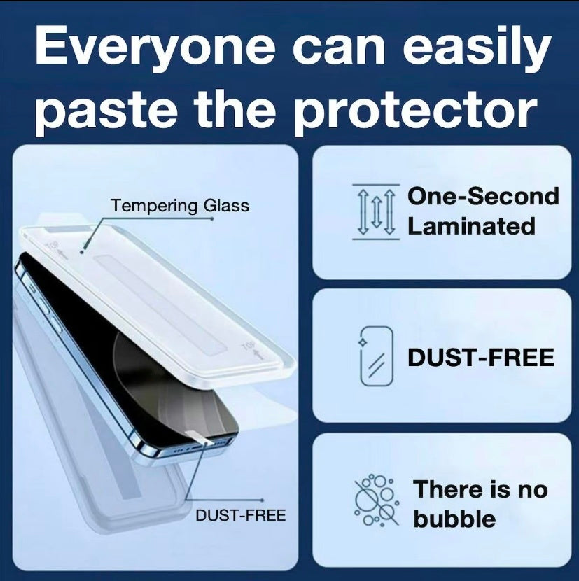 2 Pack Screen Protector Glass For Phone 14 Plus, 15 Pro, Pro Max