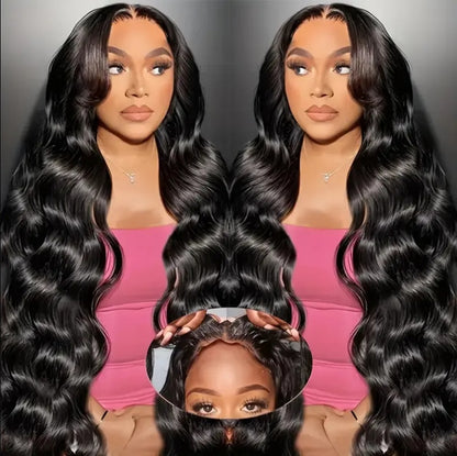 No Glue Wig Human Hair Pre Pull 13x4 HD Lace