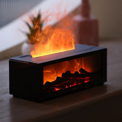 LED Fireplace Aroma Diffuser