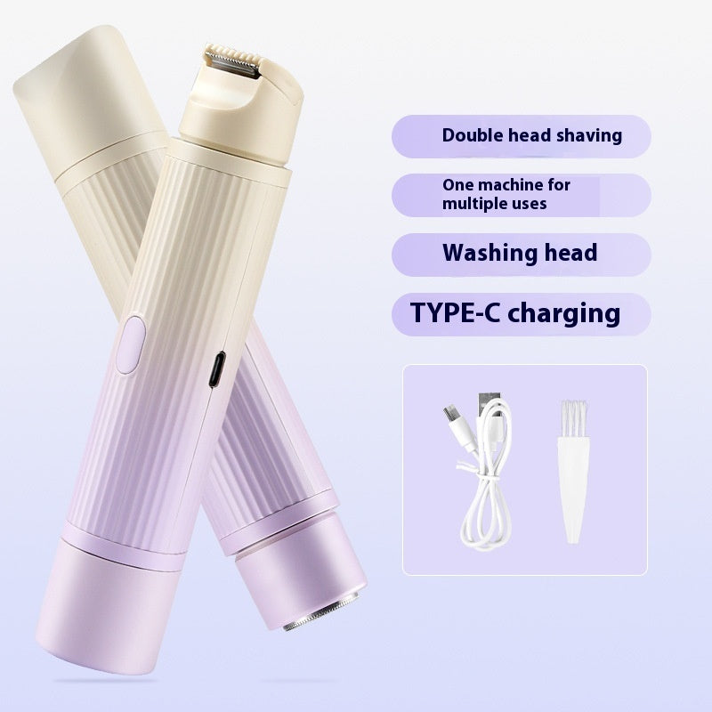Women's Dual-Head Electric Shaver