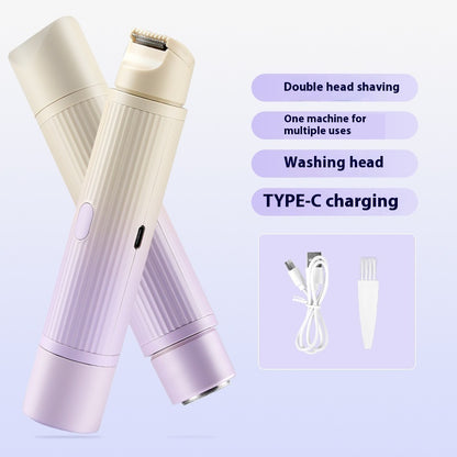 Women's Dual-Head Electric Shaver