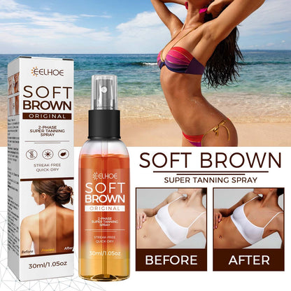 Tanning Spray Natural Bronze Wheat Color