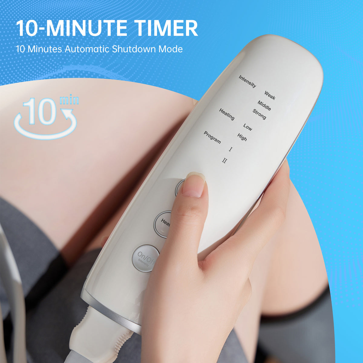Leg Massage Device 3 Levels Of Pressure And Heat Therapy