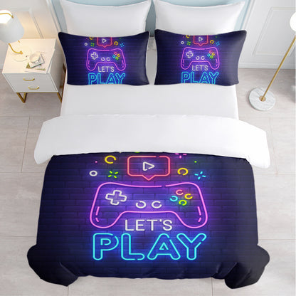 kids gaming duvet cover set