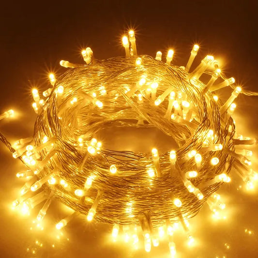 Christmas Warm LED String Curtain Lights