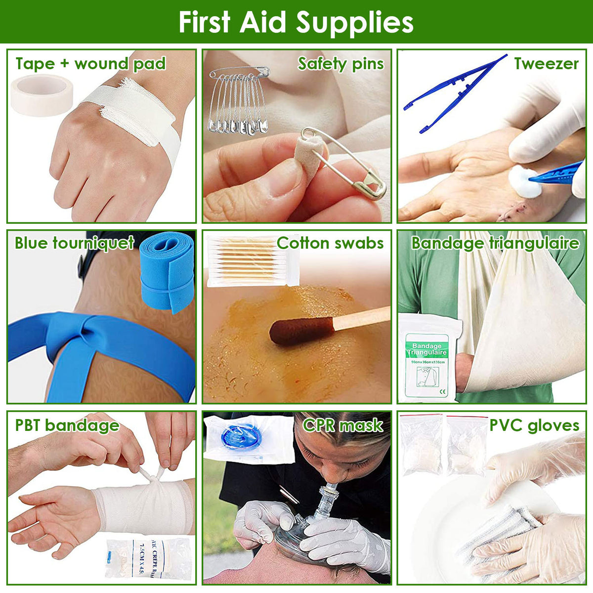 47Pcs Emergency Survival Kit