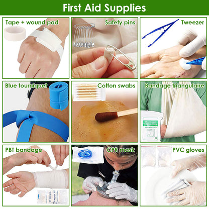 47Pcs Emergency Survival Kit