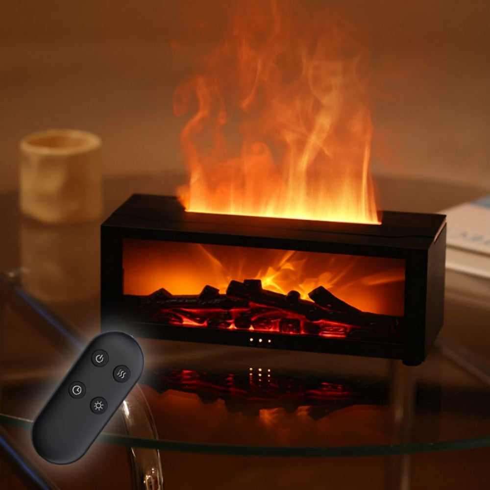 LED Fireplace Aroma Diffuser