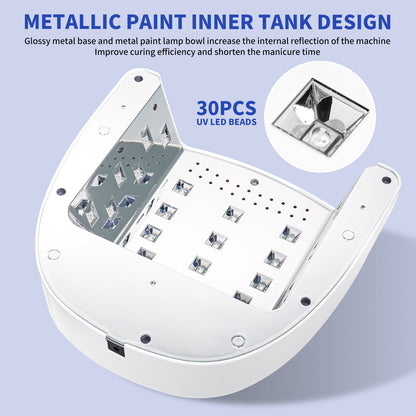 Rechargeable Cordless UV LED Nail Lamp