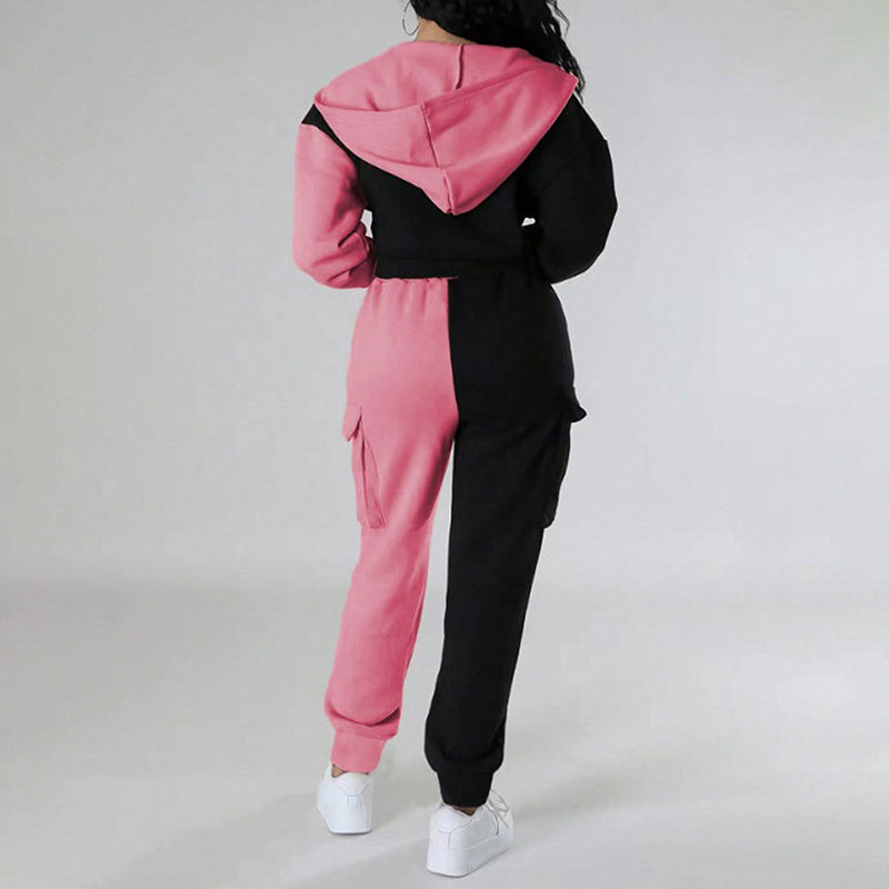 Women's Color Block 2 Piece Set