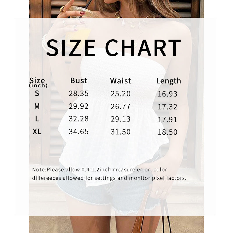 Womens Trendy Tube Top Strapless