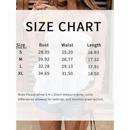 Womens Trendy Tube Top Strapless