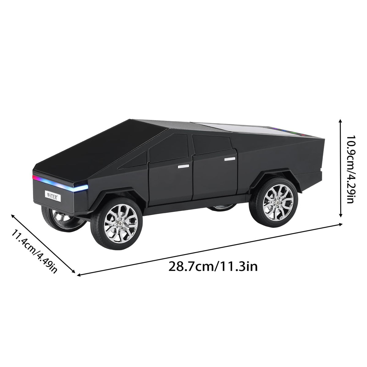 Bluetooth Pickup Truck Portable Speaker With Display