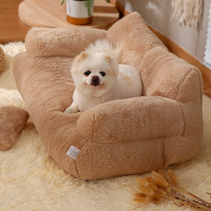 Large Flannel Warm Pet Sofa