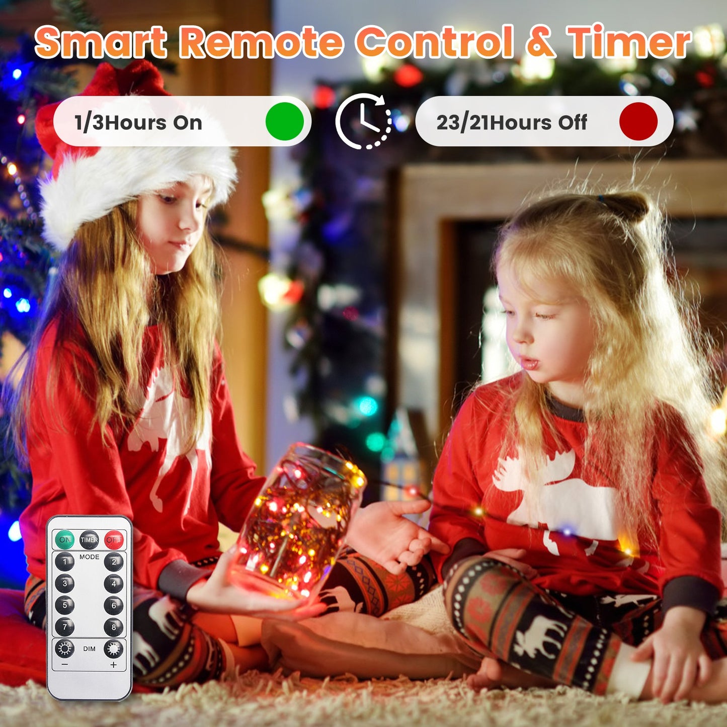 330FT String Outdoor Christmas Lights Decoration with Remote