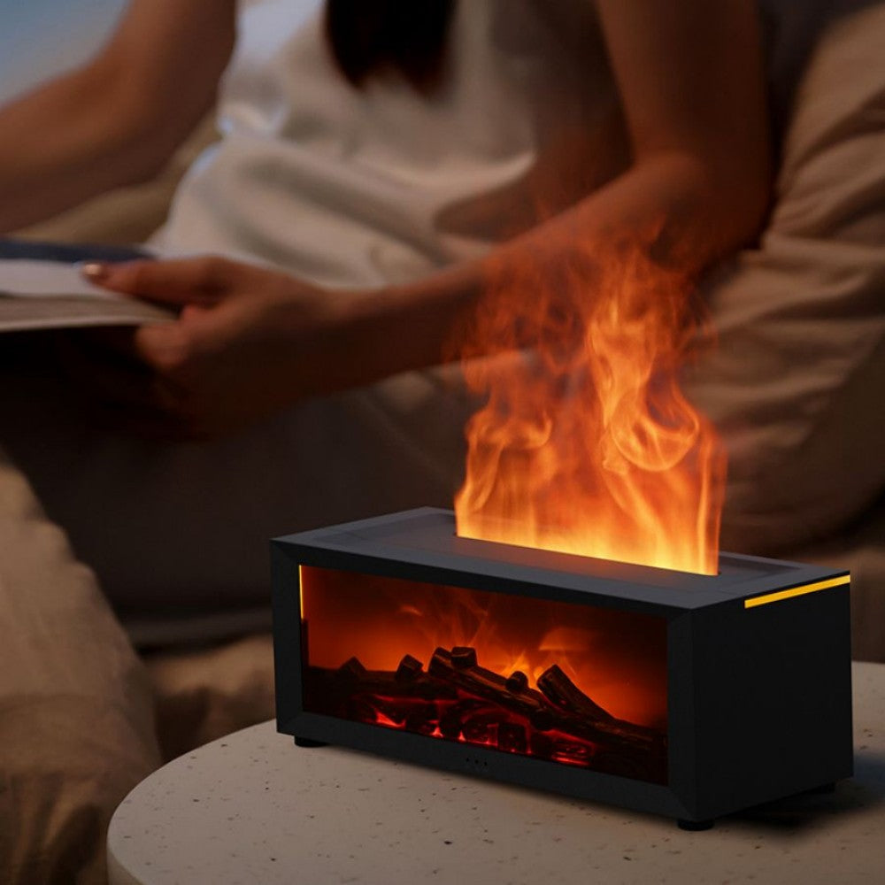 LED Fireplace Aroma Diffuser