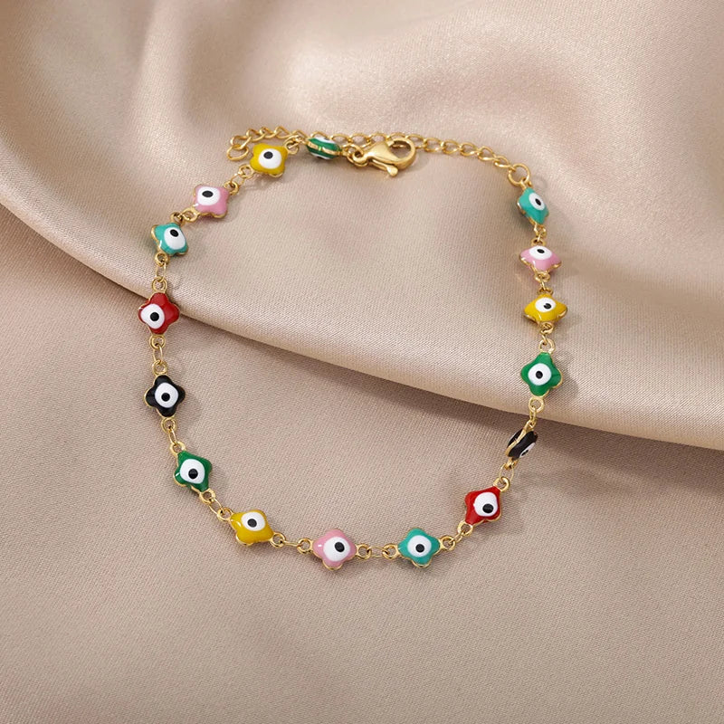 Stainless Steel Anklets for Women Accessories